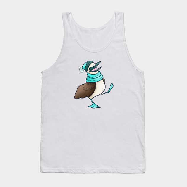 Blue Birdie Buddy Tank Top by candice-allen-art